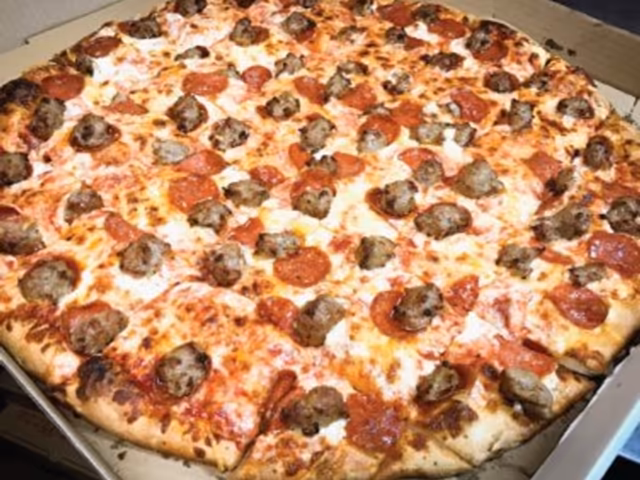 Create Your Own pizza from the Delish Pizza menu