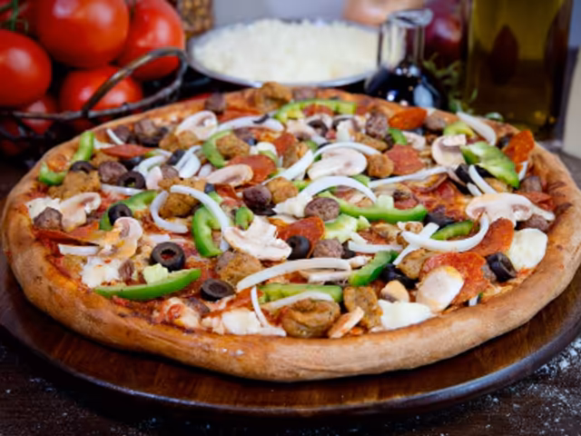 Supreme from Delish Pizza
