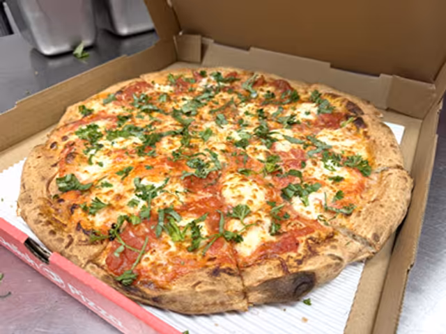 Margherita Pizza from Delish Pizza