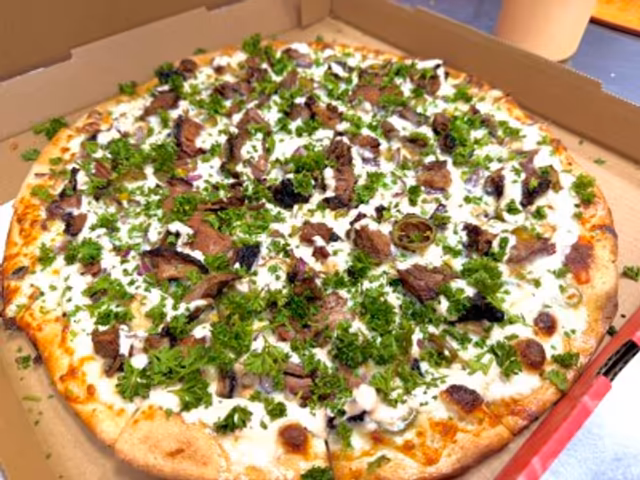 Briskateer from Delish Pizza